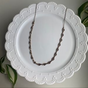 ✨5/$25✨ LOFT • dainty rhinestone long necklace